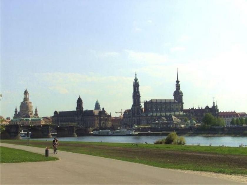 Exklusive Ferienwohnung An Der Elbe Дрезден Экстерьер фото